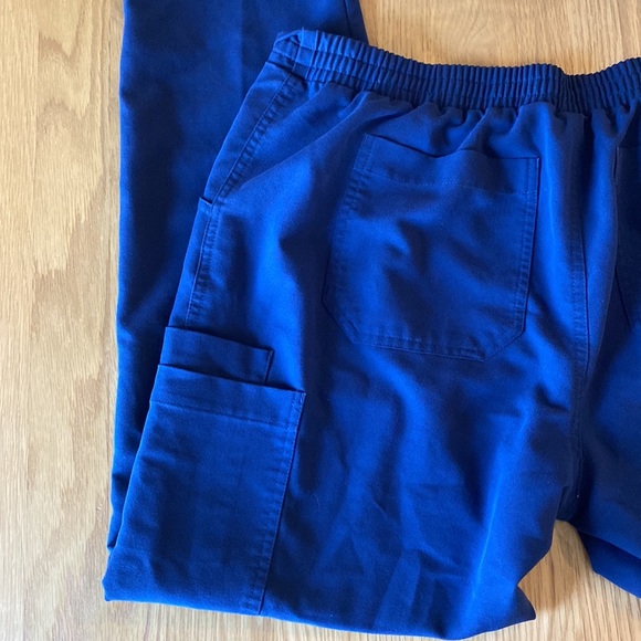 FIGS Yola Skinny Scrub Pants Navy Blue Large - Picture 15 of 16